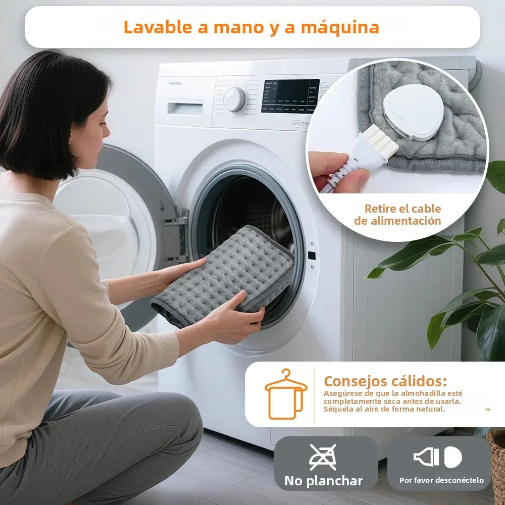🌿 Manto de Calor — Almohadilla Térmica con 9 Niveles de Calor